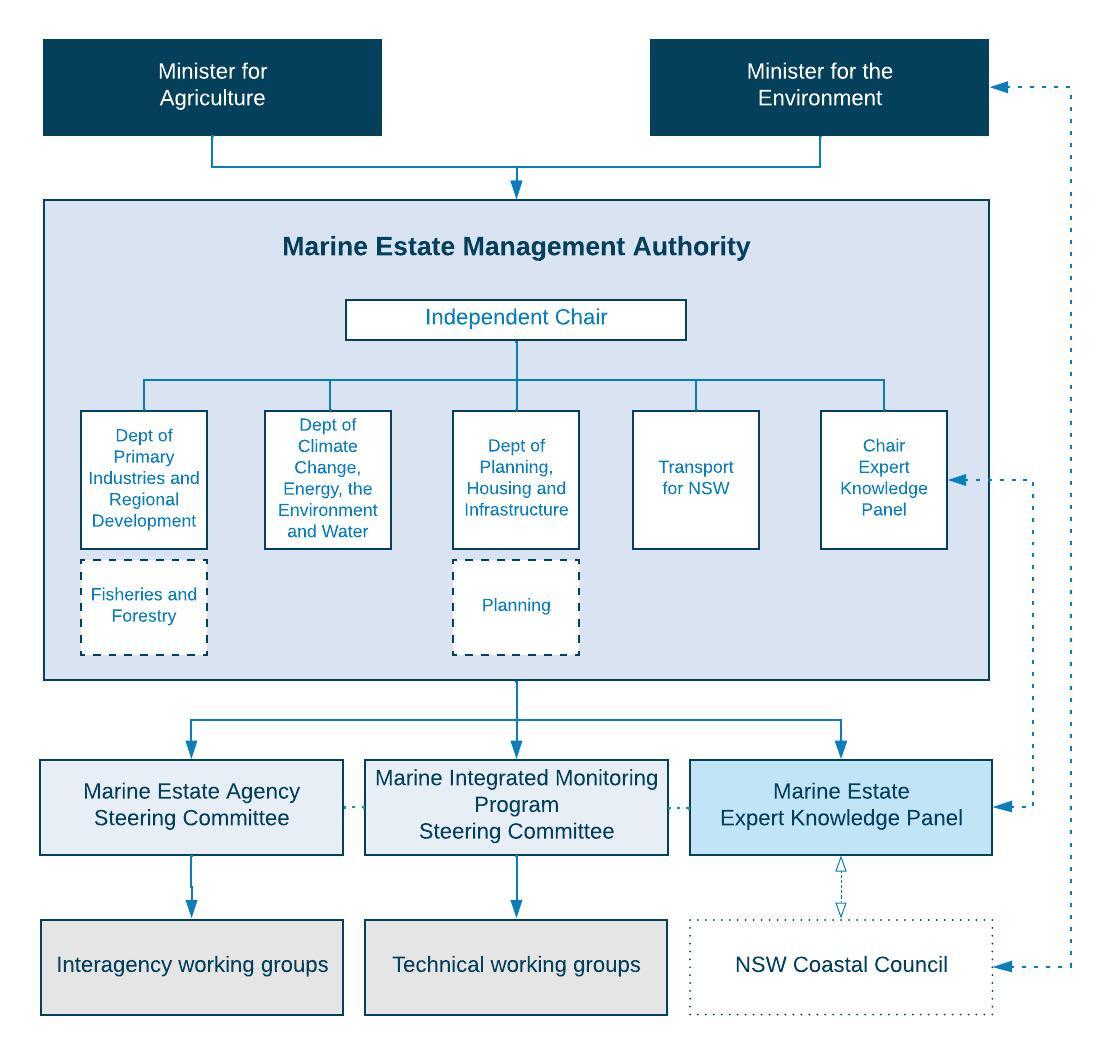 an organisational chart with names